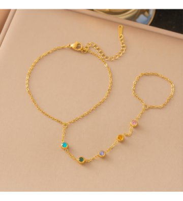 Pulseras brazaletes acero...