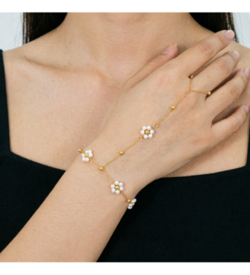 Pulseras brazaletes acero...