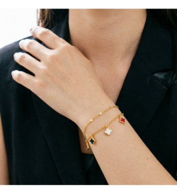 Pulseras brazaletes acero...