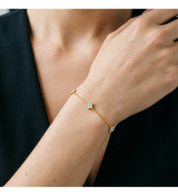 Pulseras brazaletes acero...