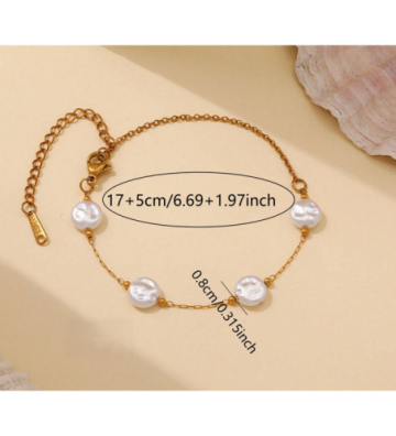 Pulseras brazaletes acero...