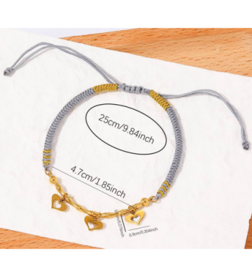 Pulseras brazaletes acero...