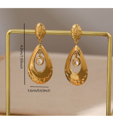 Pendientes acero 9977010001802