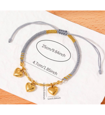 Pulseras brazaletes acero...