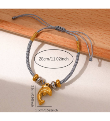 Pulseras brazaletes acero...