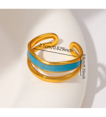 Anillos Sortijas acero...