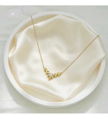 Collares acero Dorado...
