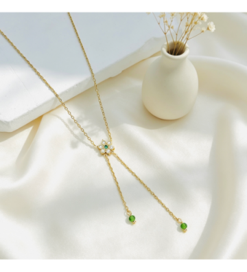 Collares acero Dorado...