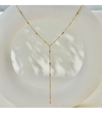 Collares acero Dorado...