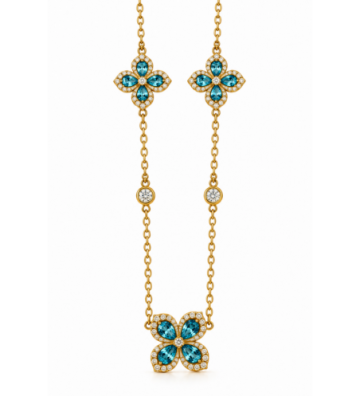 Collares acero Dorado y...