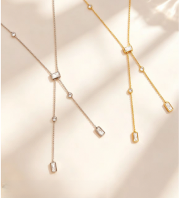 Collares acero Dorado...