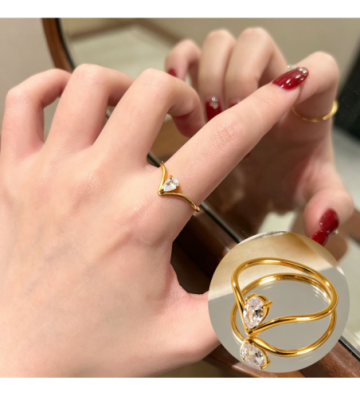 Anillos Sortijas acero...
