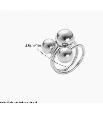 Anillos Sortijas acero...