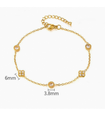 Pulseras brazaletes acero...