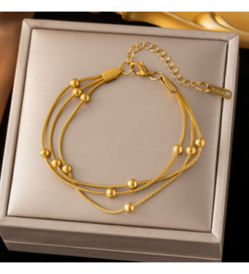 Pulseras brazaletes acero...