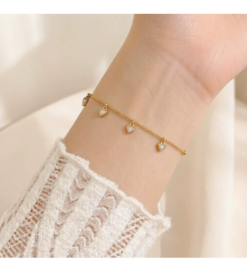 Pulseras brazaletes acero...