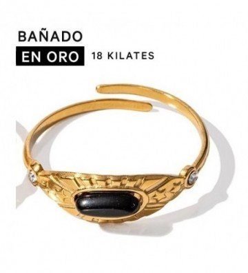 Anillos baño 18k acero...