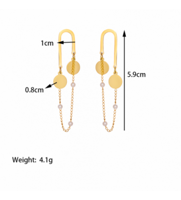 Pendientes acero 2700100003588