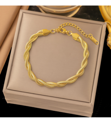 Pulseras brazaletes acero...