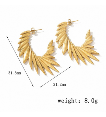 Pendientes acero 2720100000530