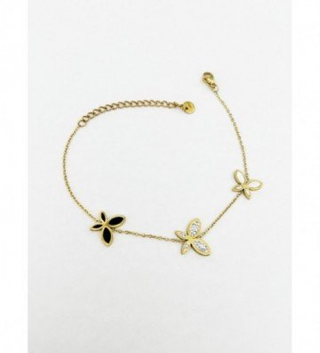 Pulseras brazaletes acero...